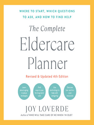 cover image of The Complete Eldercare Planner, Revised and Updated